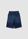 Blue denim shorts in stretch cotton_4