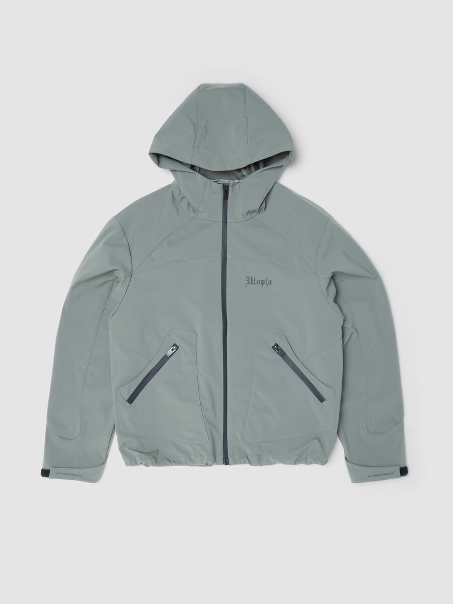 Military Green Shell Jacket_0