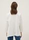 White stretch cotton button-up blouse, regular fit_2