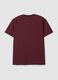 Red regular-fit stretch piqu&eacute; cotton-blend T-shirt with Easy Dry_2