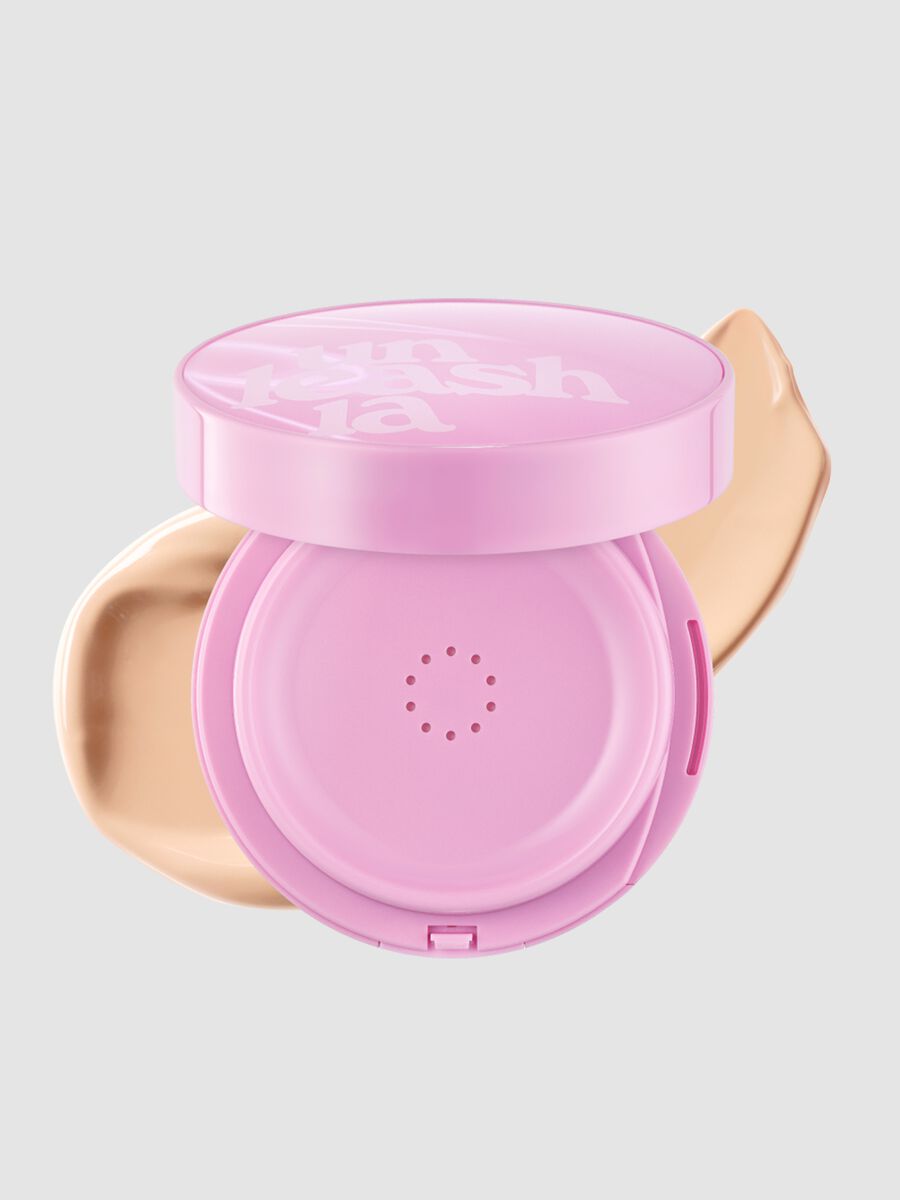 DON'T TOUCH GLASS PINK CUSHION RE-FEEL 23N SOLID &ndash; Korean make-up_0