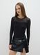 Black body without cups regular fit with transparencies_0