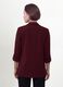 Red regular-fit lined blazer with classic lapels_3