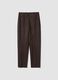 Green slim-fit stretch leggings_4