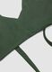 Green triangle bikini top with removable padding_5