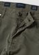 Green slim-fit stretch cotton dobby trousers_2