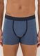 3-pack of blue and black midi boxer shorts in stretch organic cotton_1
