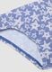 Blue stretch swim briefs with starfish print_2