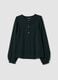 Green regular-fit shirt with buttons and long sleeves_4