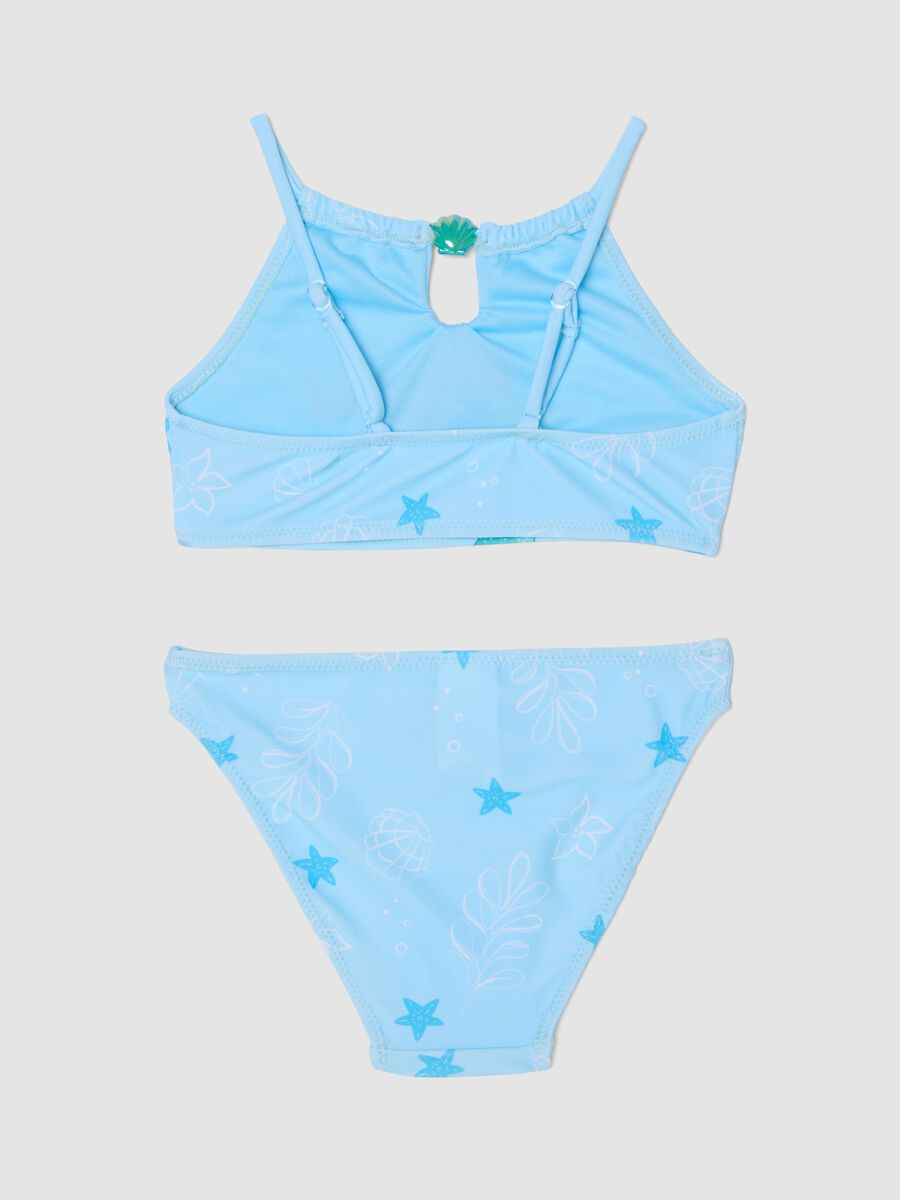Blue stretch-fabric bikini_1