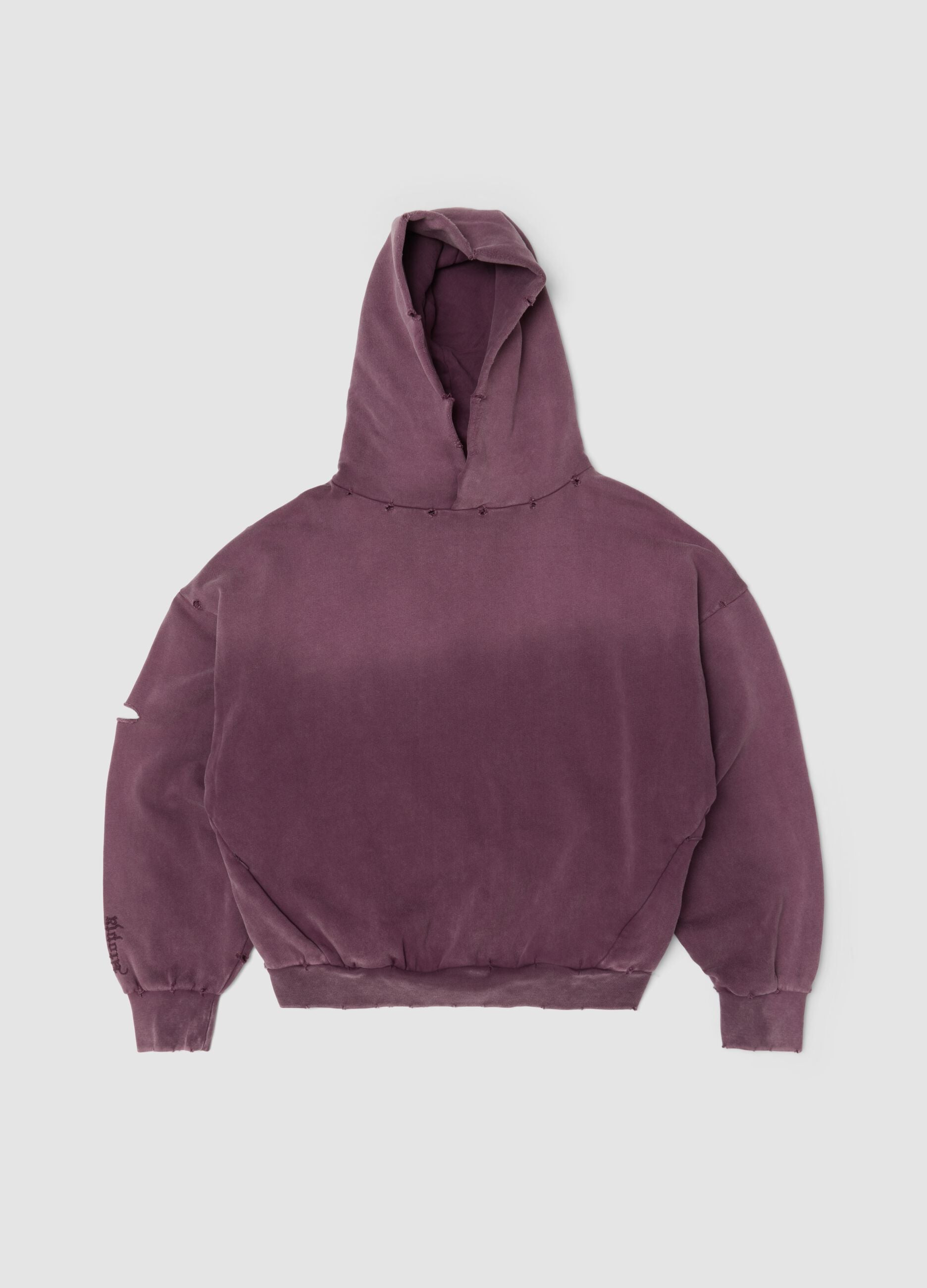 Sun-Faded Burgundy Hoodie