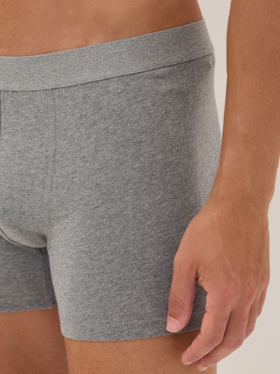 3-pack of grey organic cotton mid-length boxer briefs_3