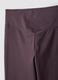 Purple flared leggings in breathable stretch fabric ALTAVIA STUDIO_9