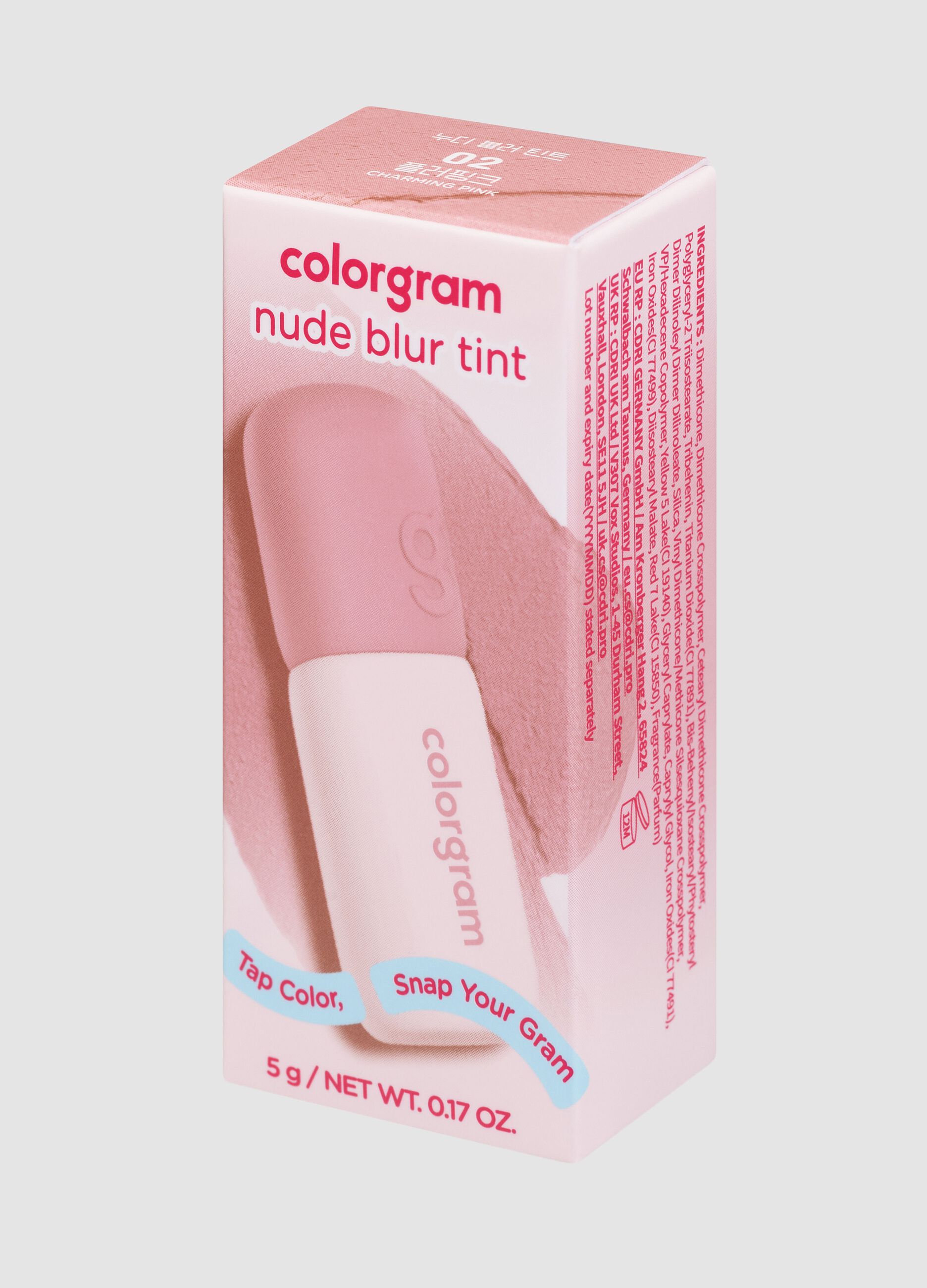 Nude Blur Tint 02 Charming Pink 3.5 g &ndash; Korean make-up