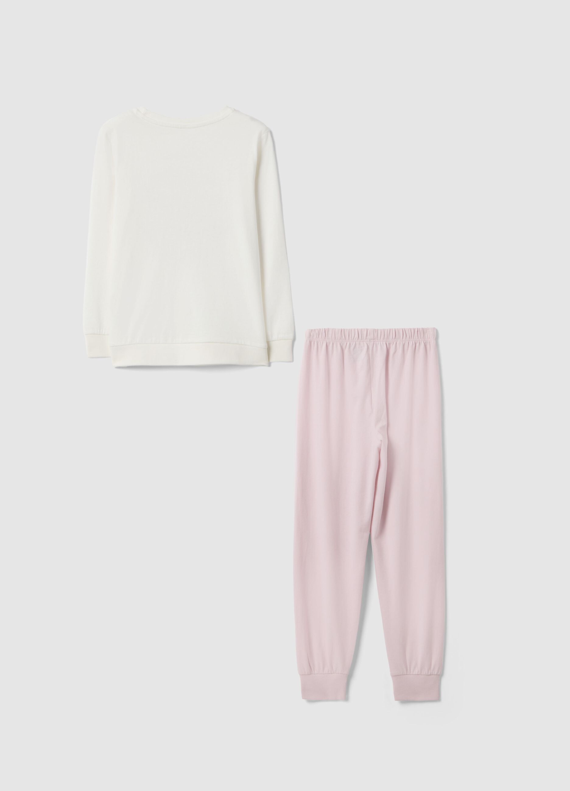 Multicolour regular fit pure cotton pyjamas for girls