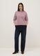 Multicolour striped regular fit stretch cotton top_0