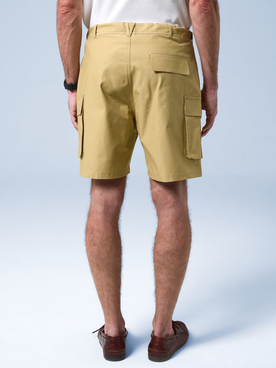 Bermuda cargo beige in puro cotone ALTAVIA SAILING_2