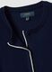 Blue viscose-blend cardigan in plain knit_6