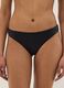 Black Brazilian-style bikini bottoms with stretch_1