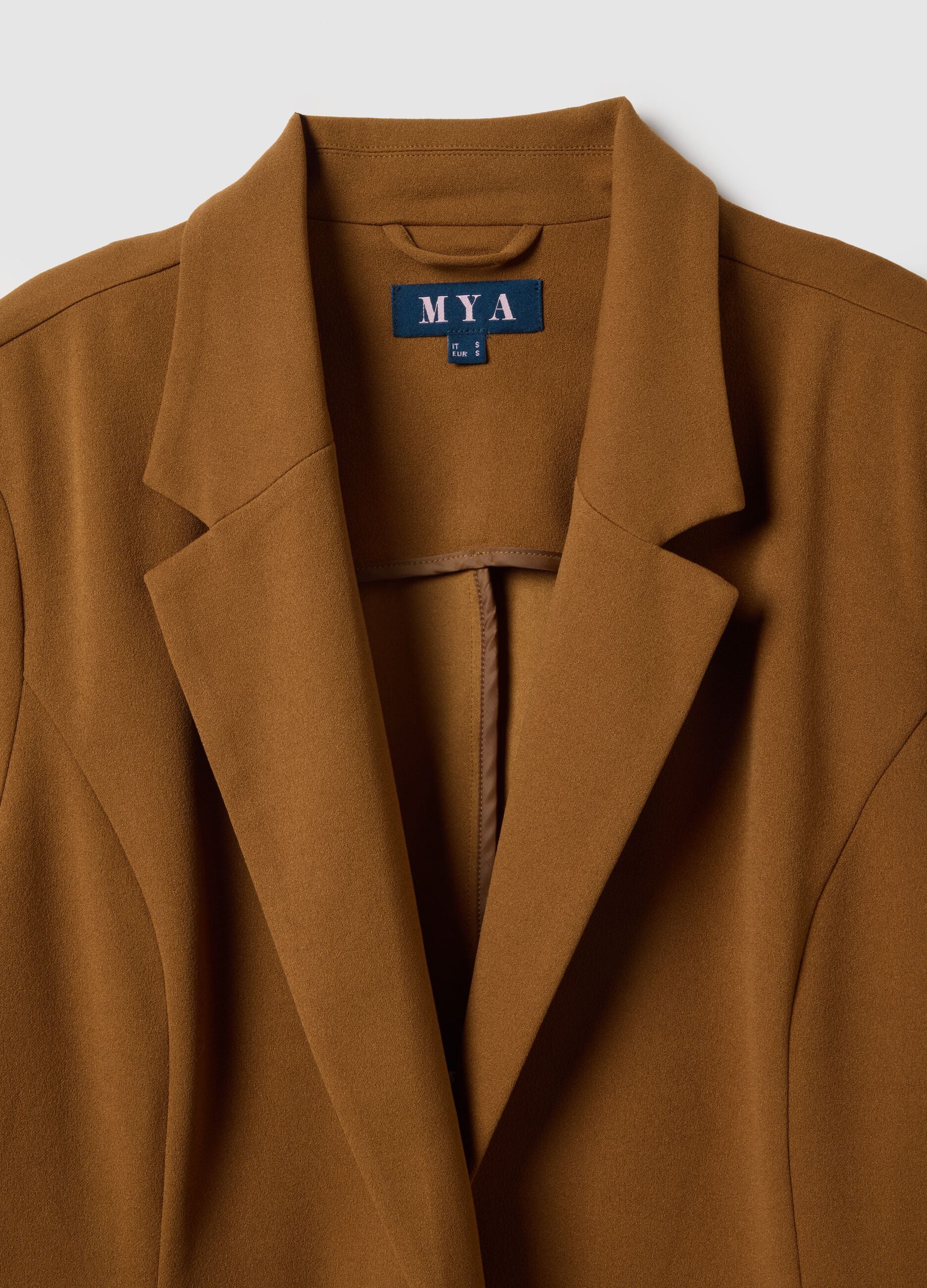 Brown Regular Fit Blazer