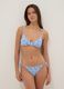 Light blue stretch bikini top_1