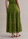 Green maxi skirt with elasticated waist_2