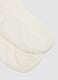 2-pack of pink and white short baby girl socks with frill trim_2