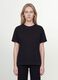 Black oversized-fit pure cotton short-sleeve T-shirt_1