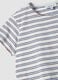 Regular-fit multicolour striped pure cotton short-sleeve T-shirt_5