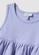 Purple organic cotton mini dress_2