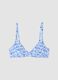 Light blue stretch bikini top_4
