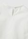 Girls&rsquo; white pure cotton regular-fit T-shirt with teddy bear motif_3