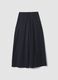 Grey formal stretch-viscose trousers with a baggy fit_6