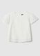 Girls' white pure cotton blouse regular fit with embroidery_0