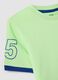 Green pure organic cotton kids&rsquo; T-shirt with print_2