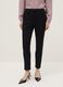 Black slim fit chino trousers_1