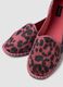 Classic pink Friulane with animal print_1
