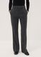 Grey stretch viscose straight-fit trousers_1