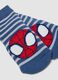 2-pack of blue organic cotton non-slip socks with MARVEL Spider-Man print_1