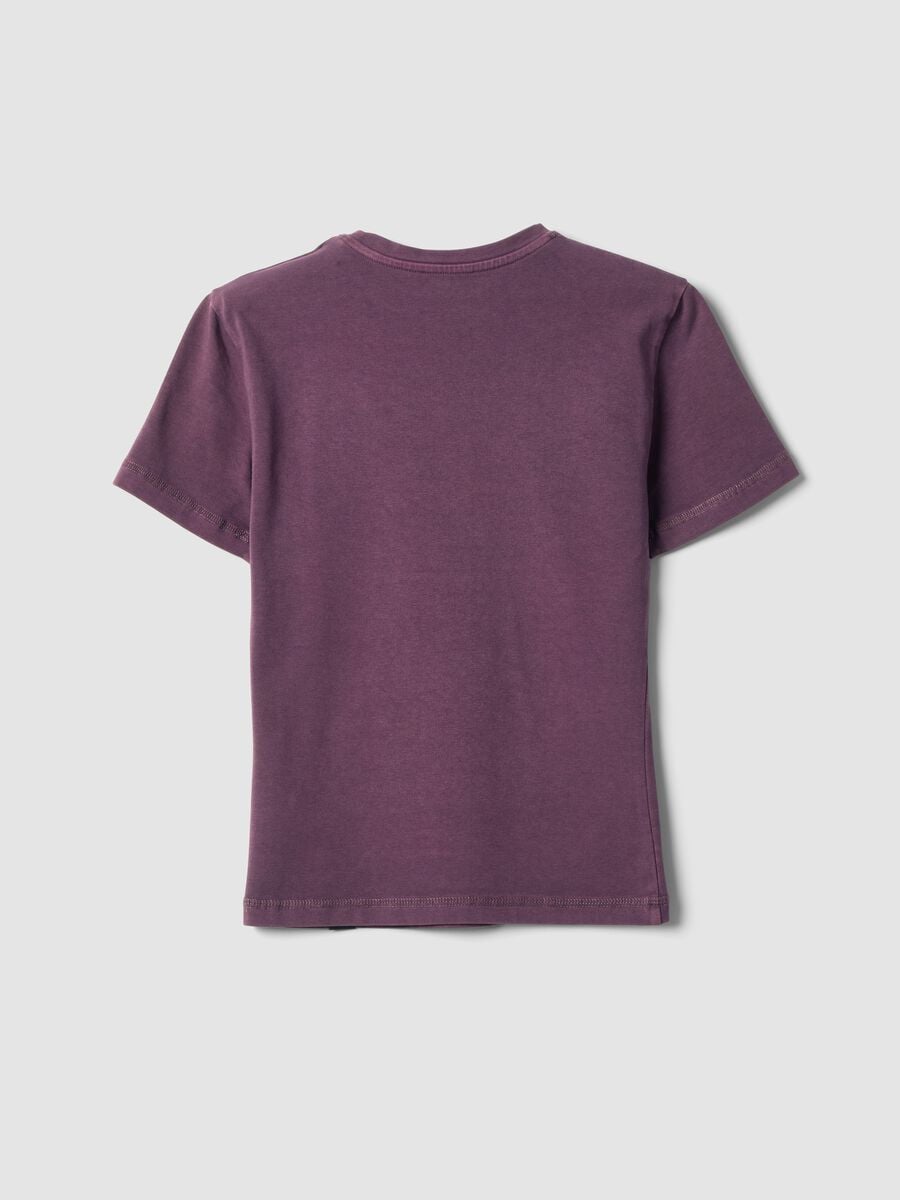 Perfect Washed Burgundy T-shirt_1