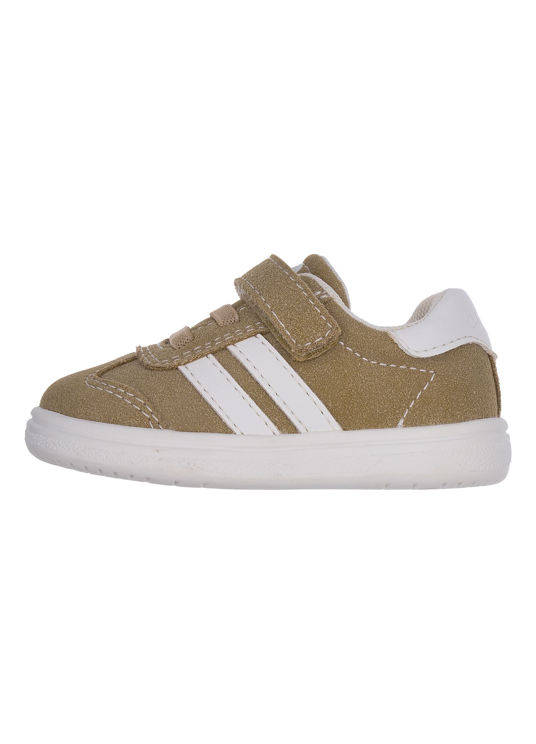 Beige Chicco sneakers with hook-and-loop strap