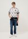 Multicolour pure cotton regular fit T-shirt with Tupac print_2