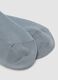 Calzini lunghi azzurri in viscosa elasticizzato_1