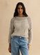 Beige cotton-blend knitted sweater_1