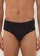 Five-pack of black organic cotton briefs_1