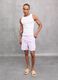 Pastel Lilac Cargo Swim Shorts_4