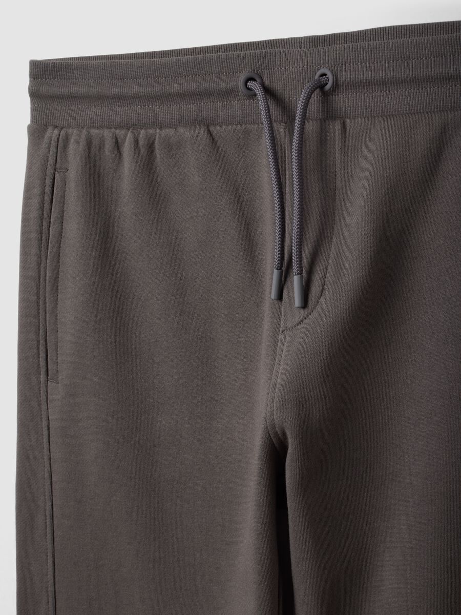 Grey organic cotton joggers_2