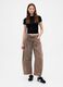 Jeans wide leg in denim_0