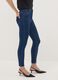 Blue skinny-fit jeans in stretch cotton and viscose_3