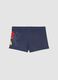 Blue stretch swim shorts_1
